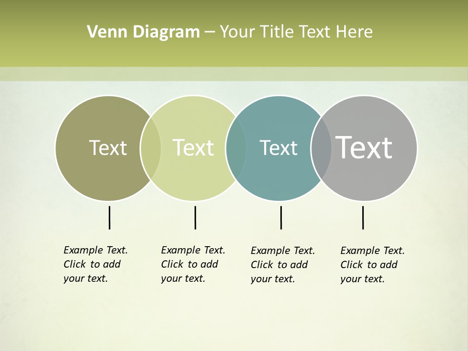 A Green And Yellow Background With The Words Name Of Presentation Company Name PowerPoint Template