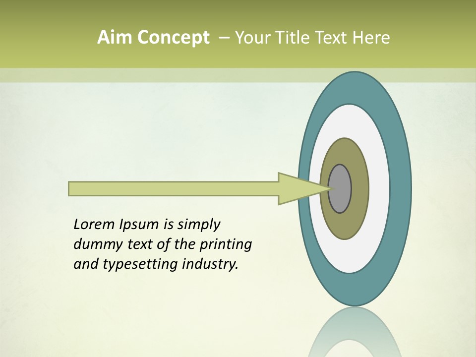 A Green And Yellow Background With The Words Name Of Presentation Company Name PowerPoint Template