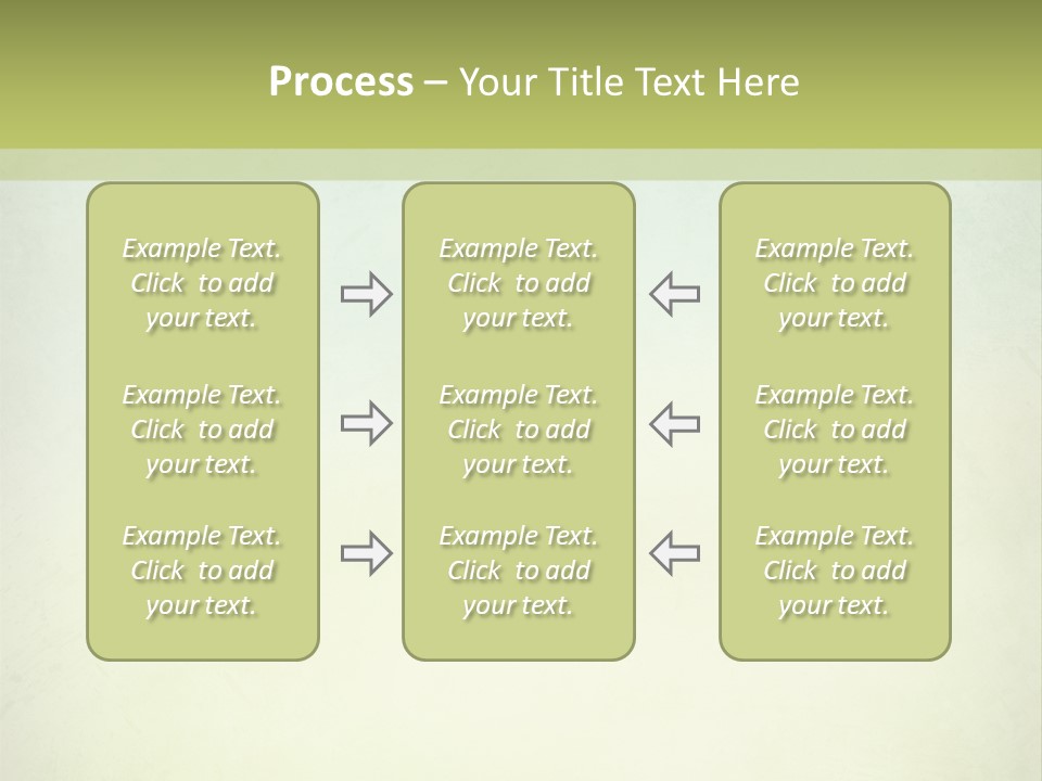 A Green And Yellow Background With The Words Name Of Presentation Company Name PowerPoint Template