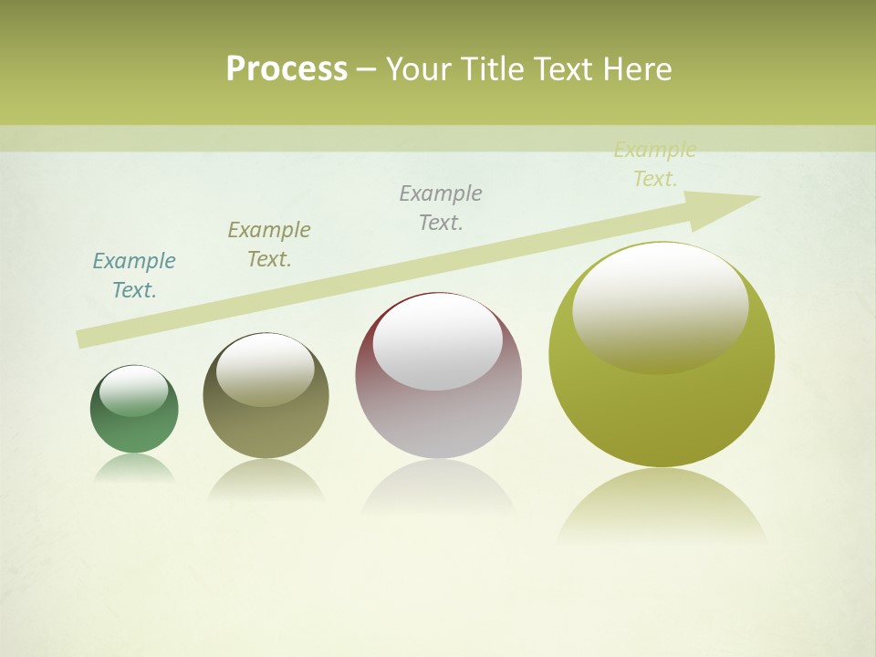 A Green And Yellow Background With The Words Name Of Presentation Company Name PowerPoint Template