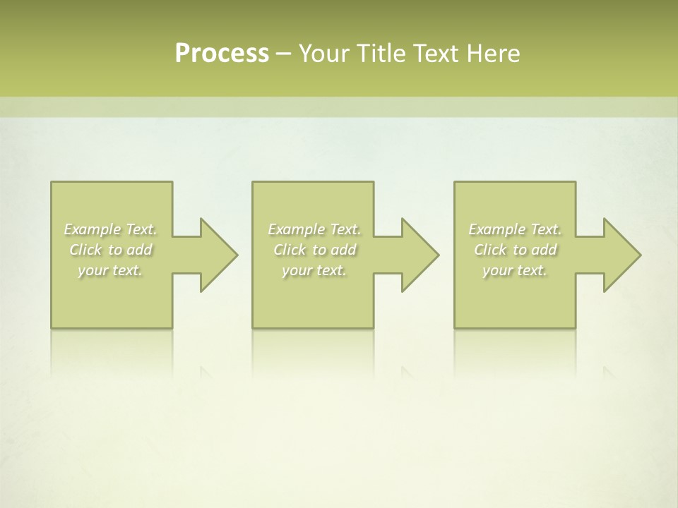 A Green And Yellow Background With The Words Name Of Presentation Company Name PowerPoint Template