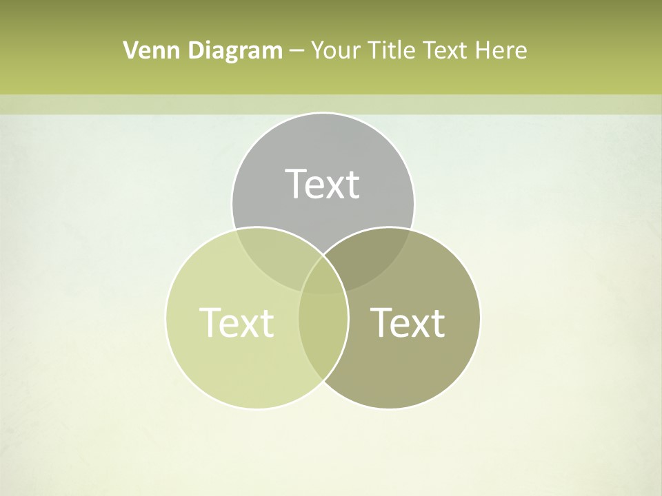 A Green And Yellow Background With The Words Name Of Presentation Company Name PowerPoint Template