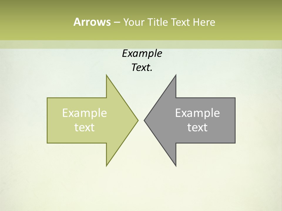 A Green And Yellow Background With The Words Name Of Presentation Company Name PowerPoint Template