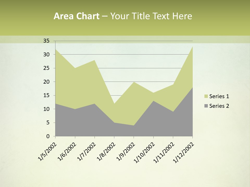 A Green And Yellow Background With The Words Name Of Presentation Company Name PowerPoint Template