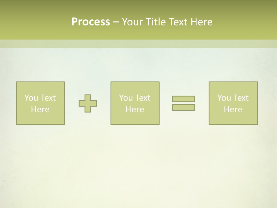 A Green And Yellow Background With The Words Name Of Presentation Company Name PowerPoint Template