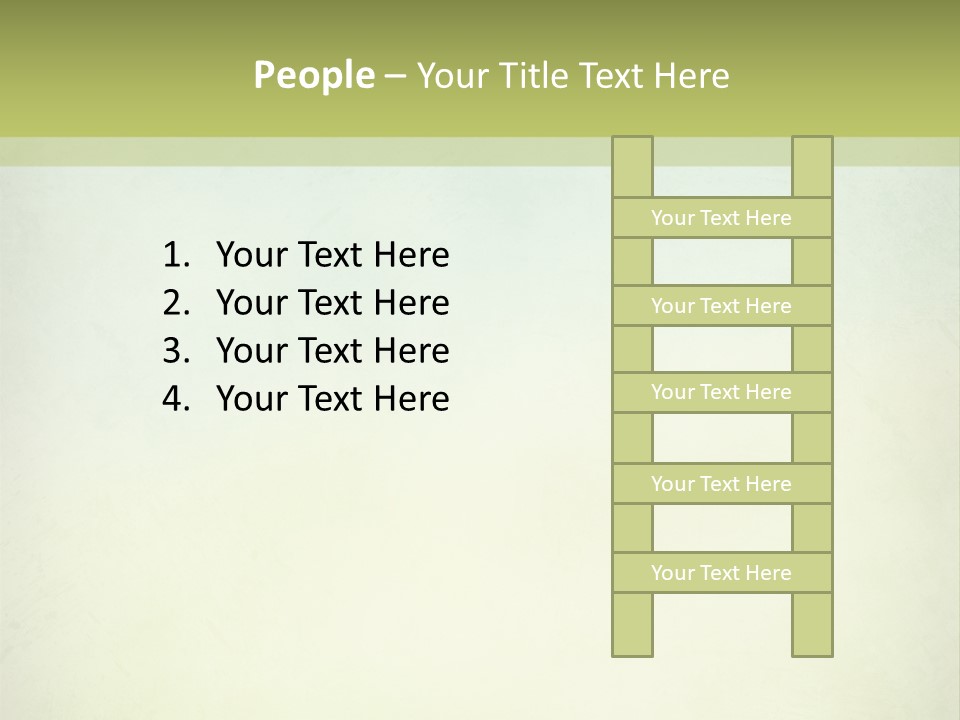 A Green And Yellow Background With The Words Name Of Presentation Company Name PowerPoint Template