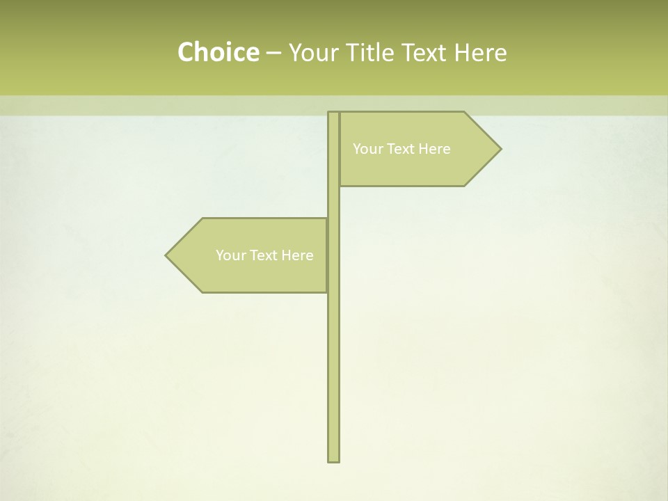 A Green And Yellow Background With The Words Name Of Presentation Company Name PowerPoint Template