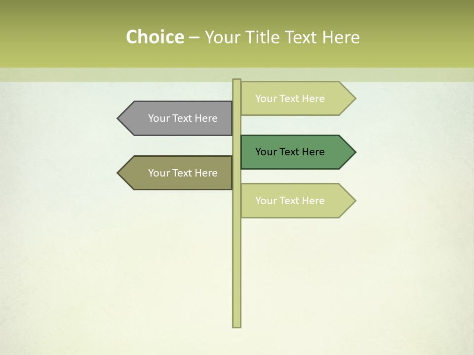 A Green And Yellow Background With The Words Name Of Presentation Company Name PowerPoint Template