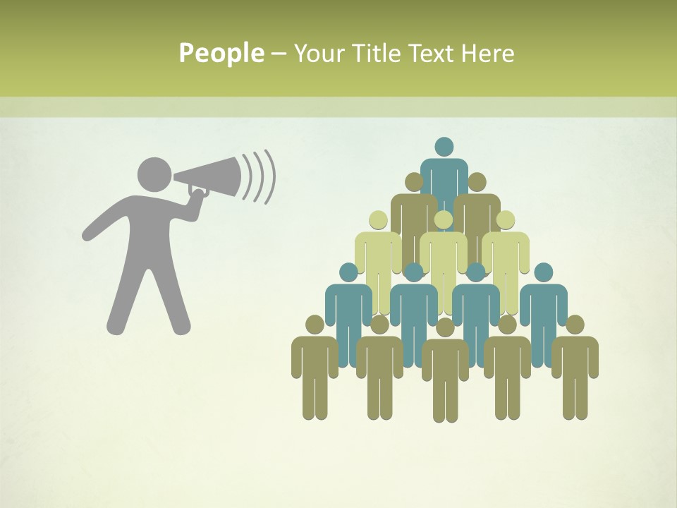 A Green And Yellow Background With The Words Name Of Presentation Company Name PowerPoint Template