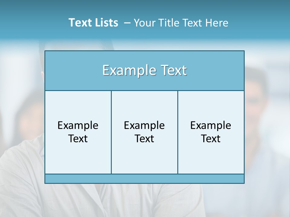 A Man Smiling In Front Of A Group Of People PowerPoint Template