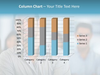 A Man Smiling In Front Of A Group Of People PowerPoint Template