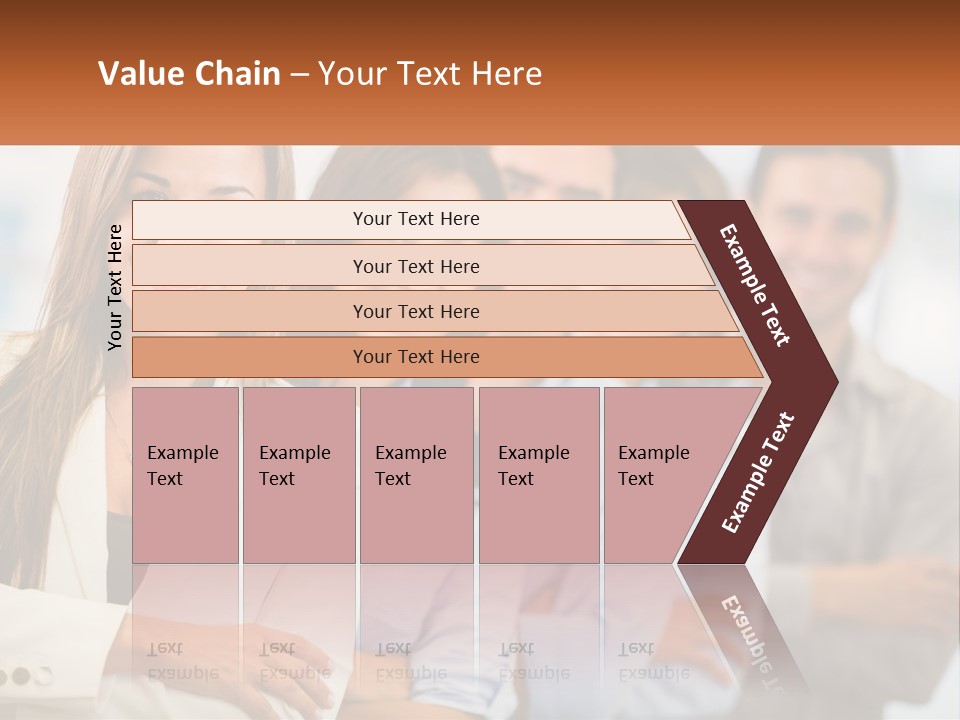 A Group Of People Standing Next To Each Other PowerPoint Template