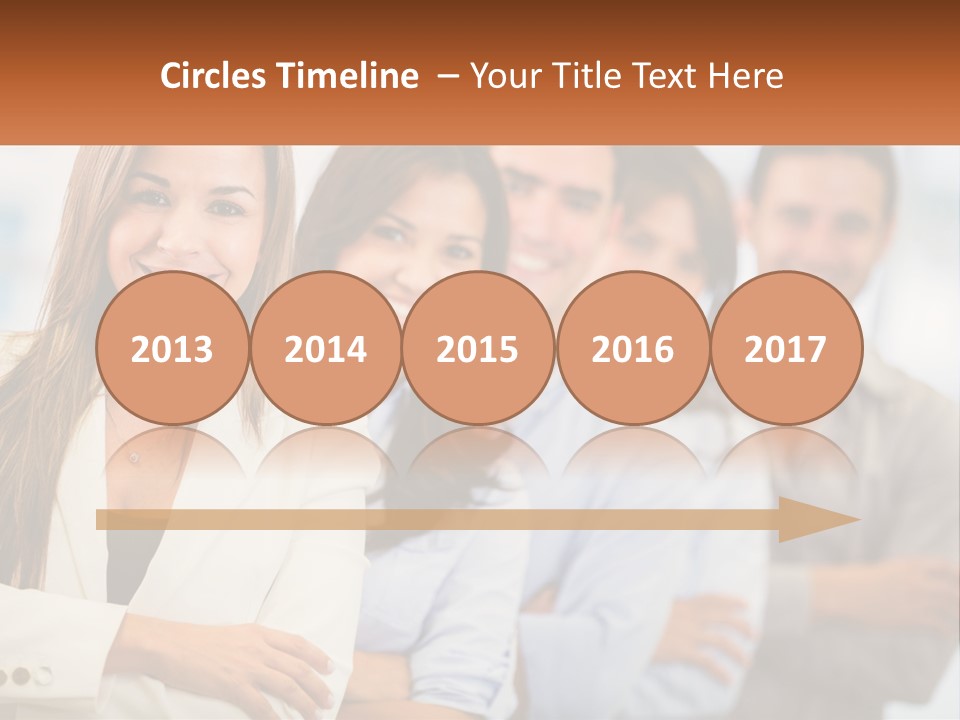 A Group Of People Standing Next To Each Other PowerPoint Template