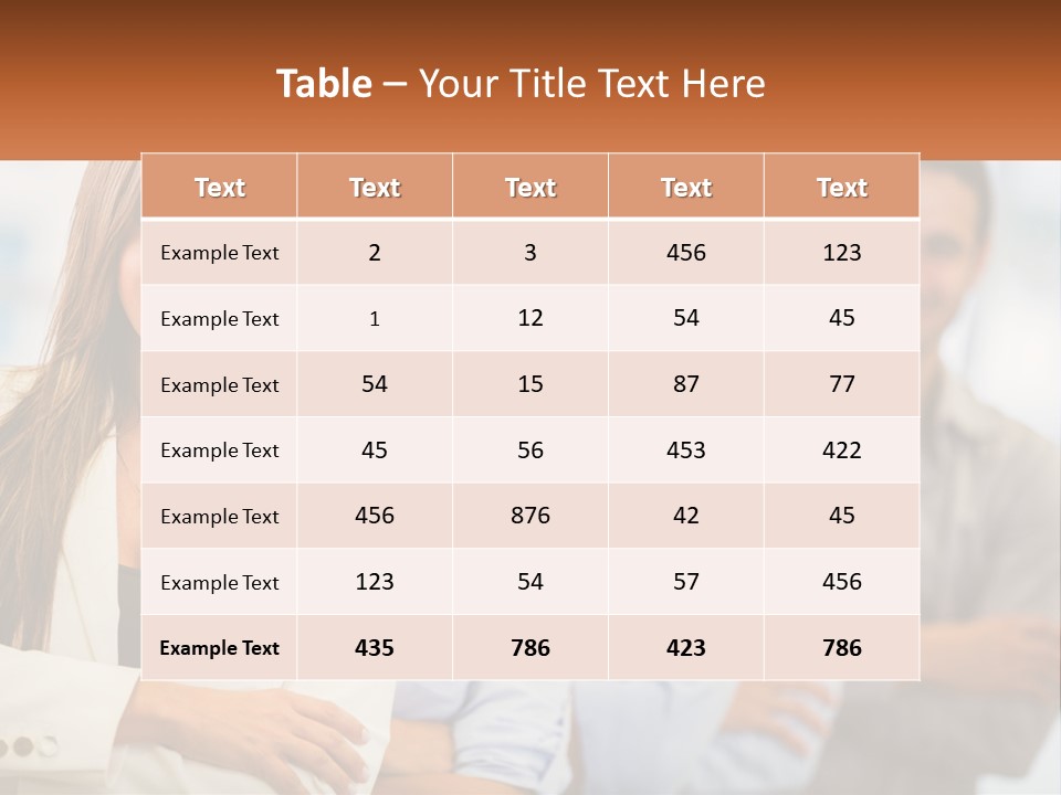 A Group Of People Standing Next To Each Other PowerPoint Template