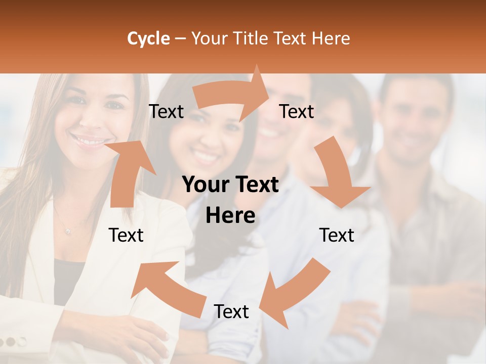 A Group Of People Standing Next To Each Other PowerPoint Template