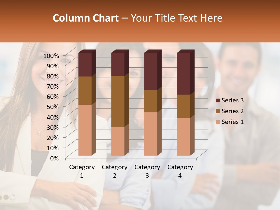 A Group Of People Standing Next To Each Other PowerPoint Template