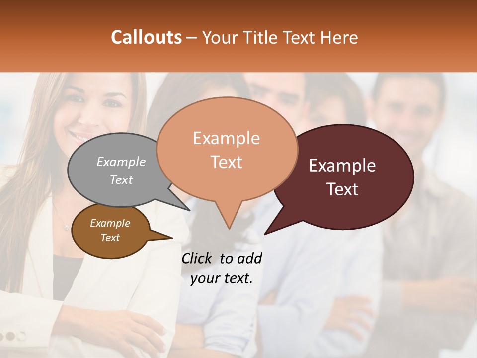 A Group Of People Standing Next To Each Other PowerPoint Template