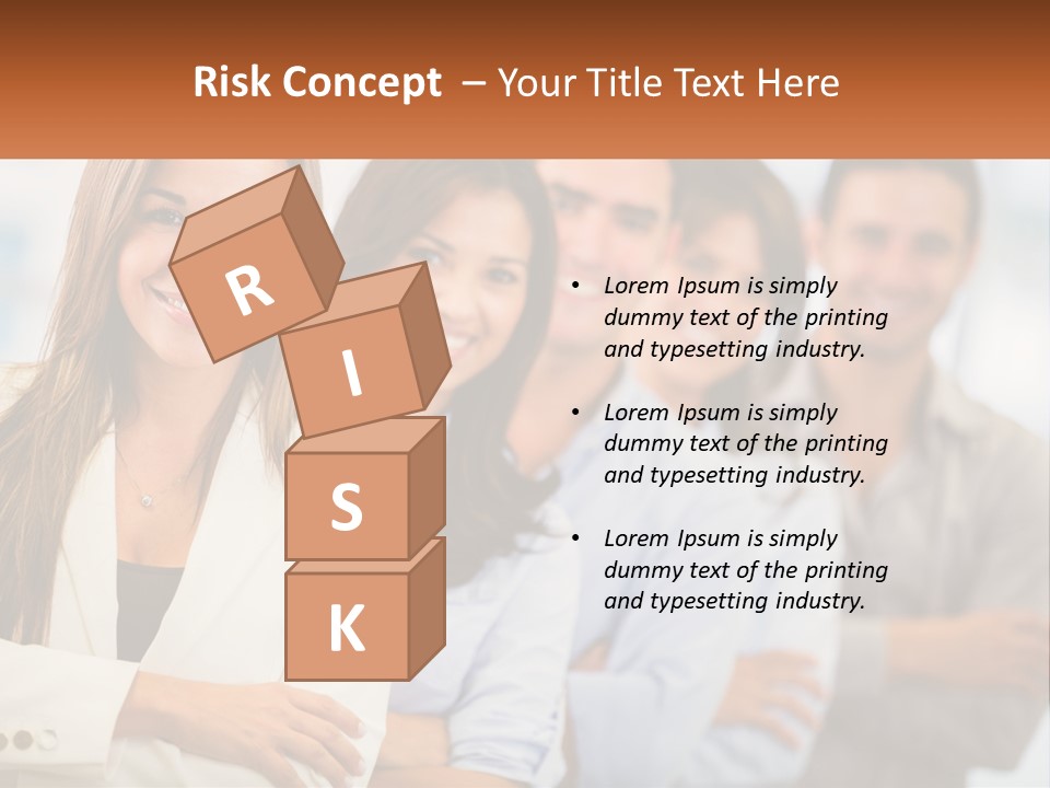 A Group Of People Standing Next To Each Other PowerPoint Template