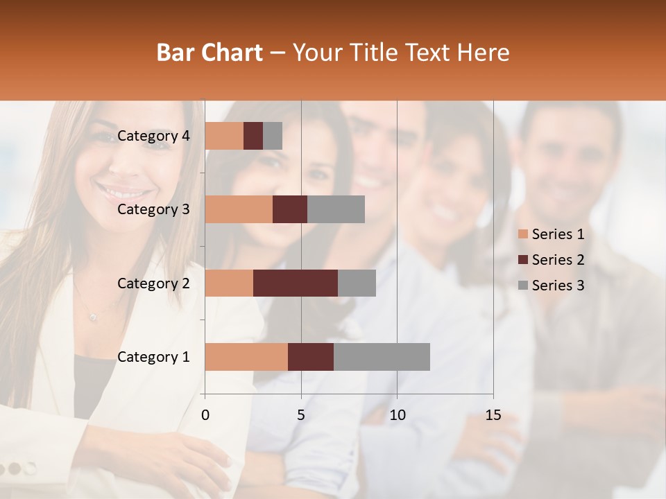 A Group Of People Standing Next To Each Other PowerPoint Template