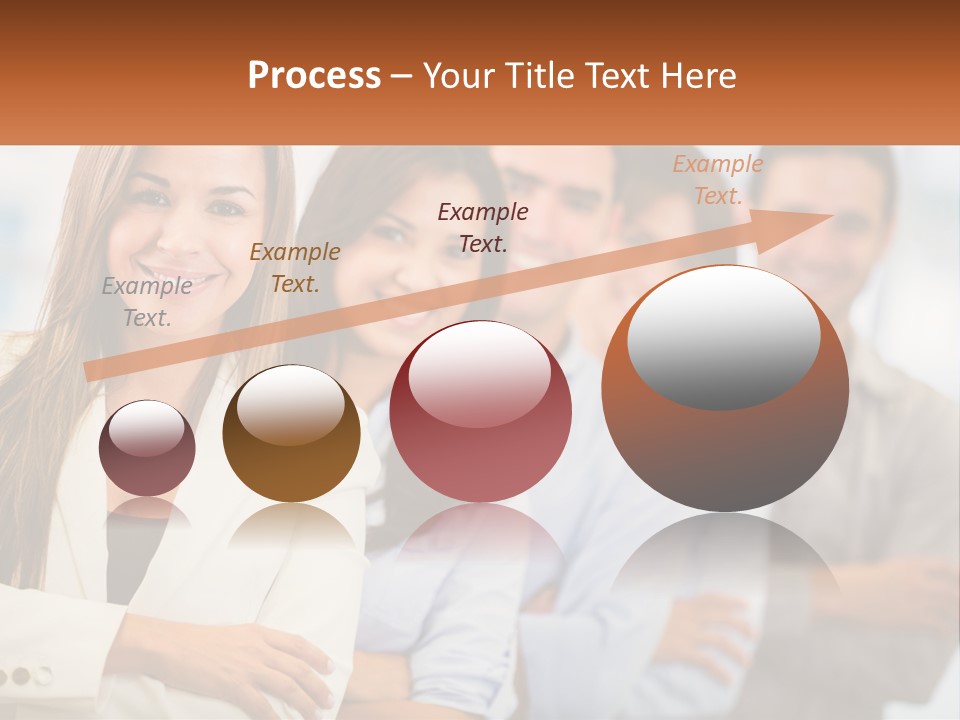 A Group Of People Standing Next To Each Other PowerPoint Template