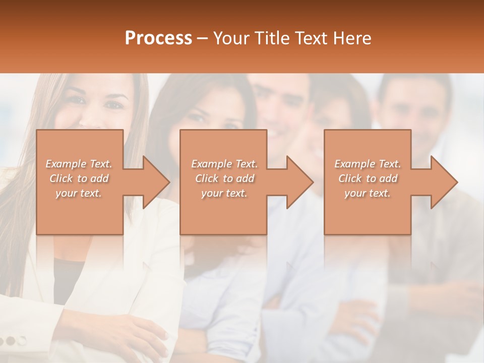 A Group Of People Standing Next To Each Other PowerPoint Template