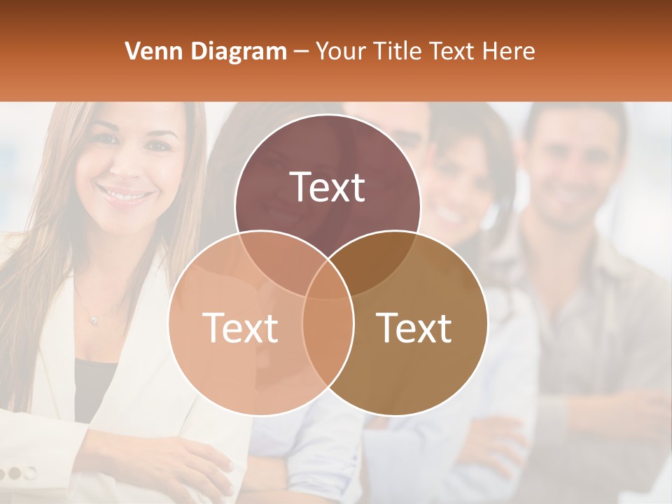 A Group Of People Standing Next To Each Other PowerPoint Template