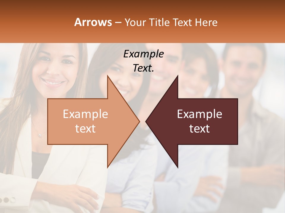 A Group Of People Standing Next To Each Other PowerPoint Template