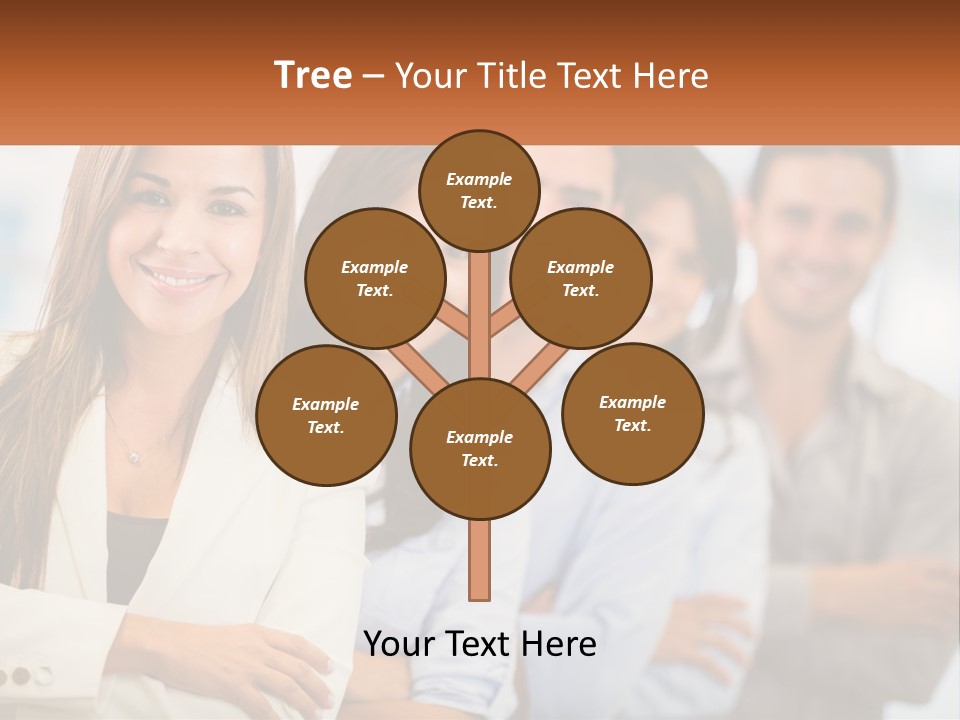 A Group Of People Standing Next To Each Other PowerPoint Template
