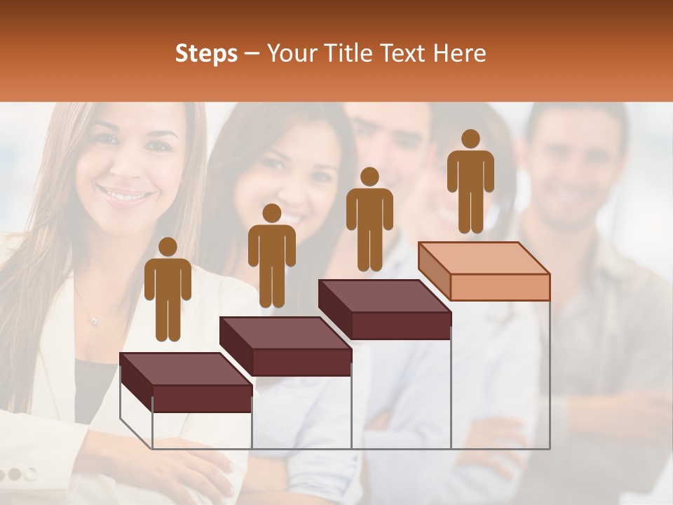 A Group Of People Standing Next To Each Other PowerPoint Template