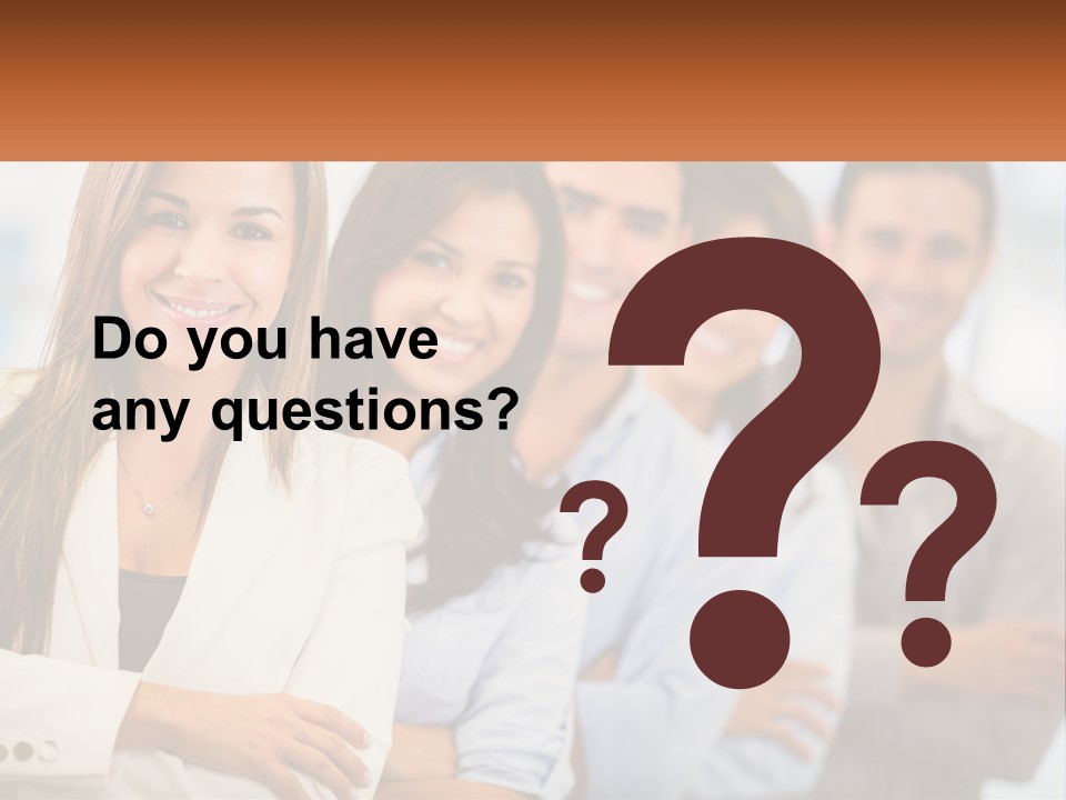 A Group Of People Standing Next To Each Other PowerPoint Template