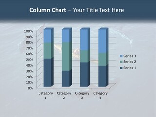 A Man In A Kayak Surrounded By Sharks PowerPoint Template