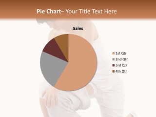 A Woman Getting A Massage From A Man On A Bed PowerPoint Template