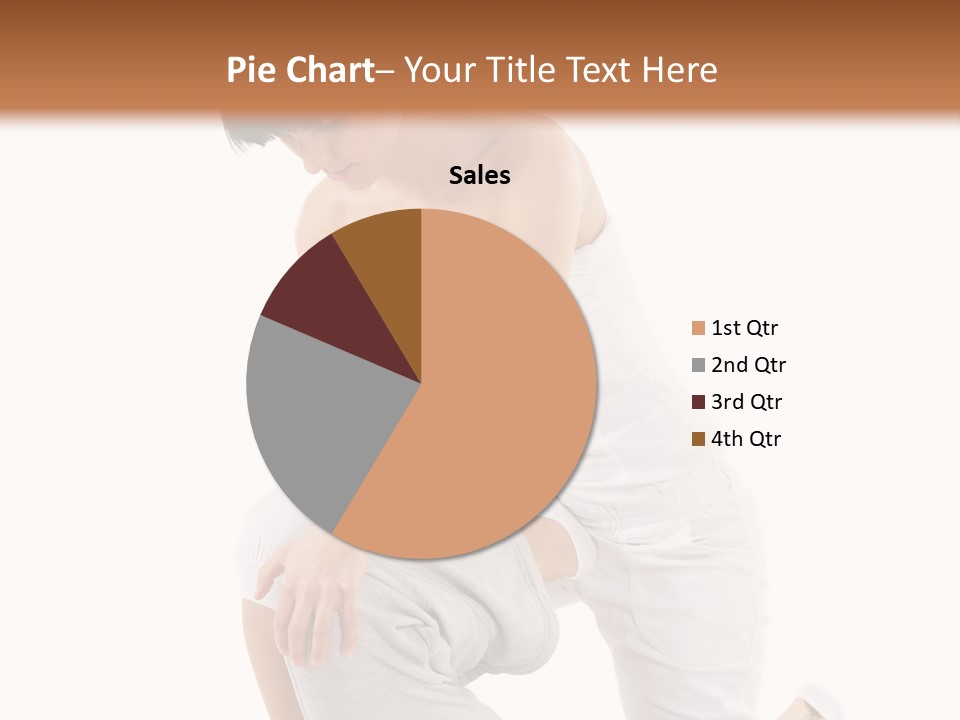 A Woman Getting A Massage From A Man On A Bed PowerPoint Template