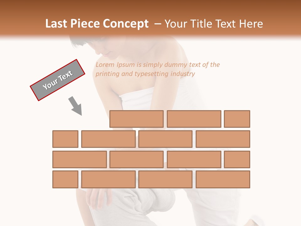 A Woman Getting A Massage From A Man On A Bed PowerPoint Template