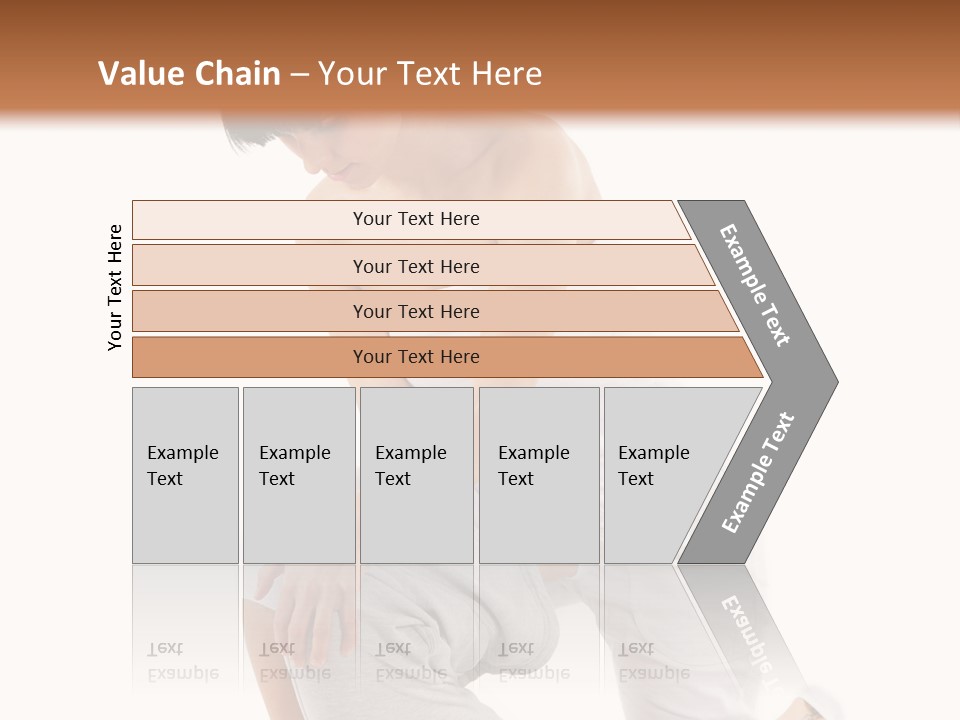 A Woman Getting A Massage From A Man On A Bed PowerPoint Template