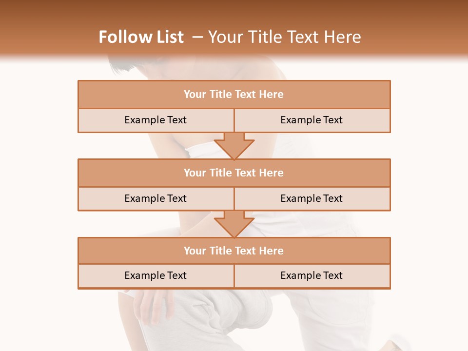 A Woman Getting A Massage From A Man On A Bed PowerPoint Template
