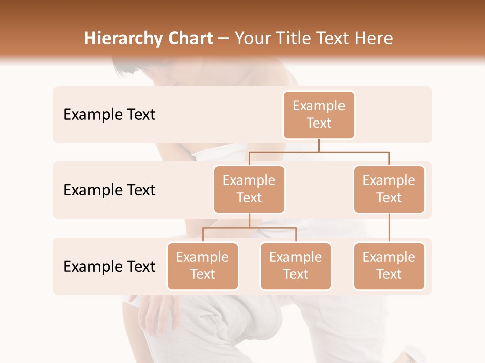 A Woman Getting A Massage From A Man On A Bed PowerPoint Template