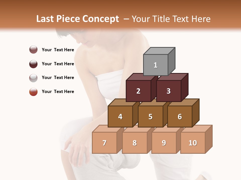 A Woman Getting A Massage From A Man On A Bed PowerPoint Template