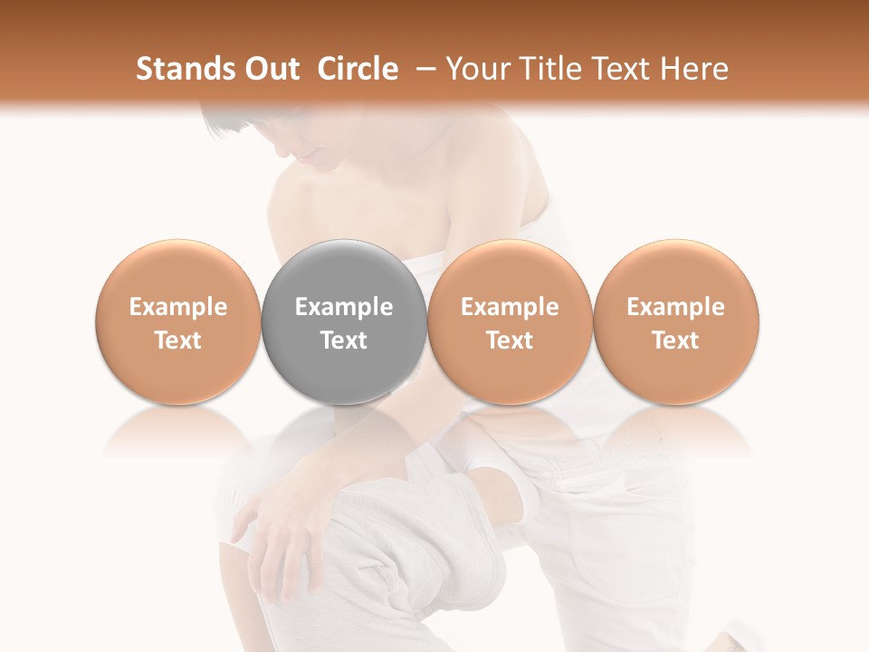 A Woman Getting A Massage From A Man On A Bed PowerPoint Template