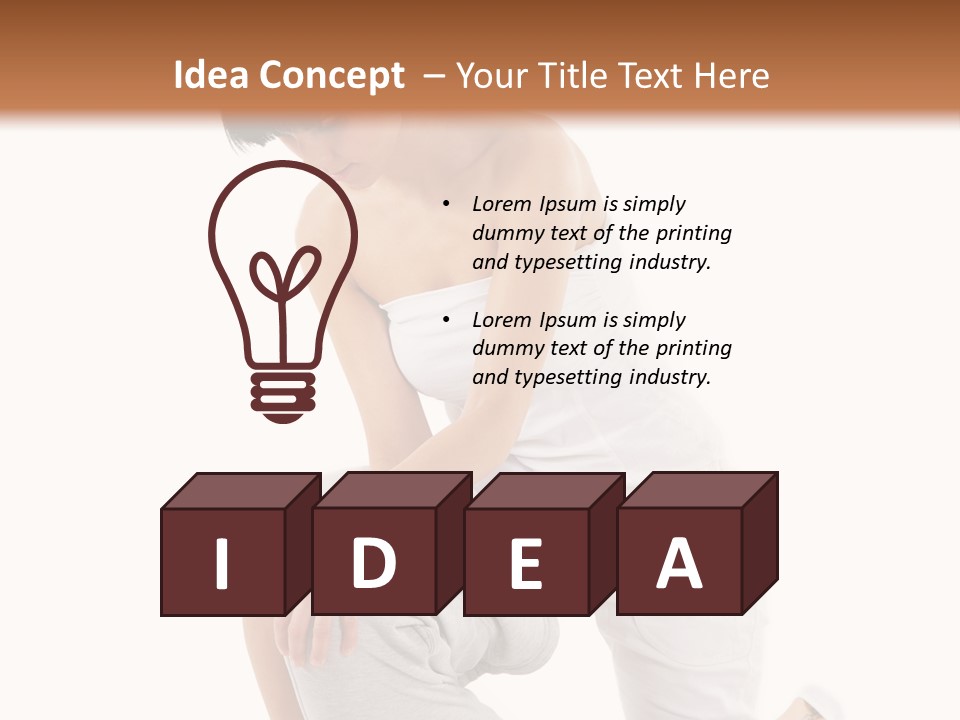 A Woman Getting A Massage From A Man On A Bed PowerPoint Template