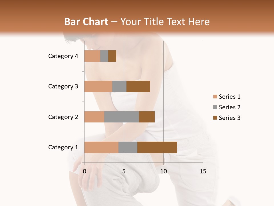 A Woman Getting A Massage From A Man On A Bed PowerPoint Template