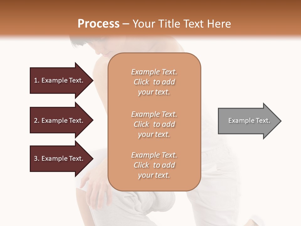 A Woman Getting A Massage From A Man On A Bed PowerPoint Template