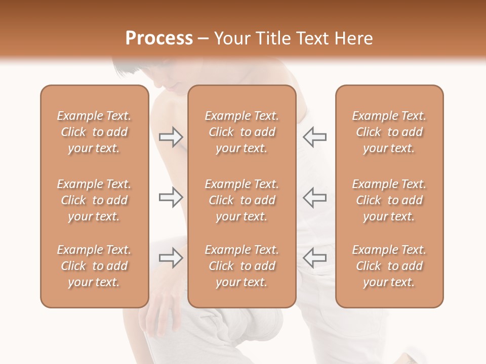 A Woman Getting A Massage From A Man On A Bed PowerPoint Template
