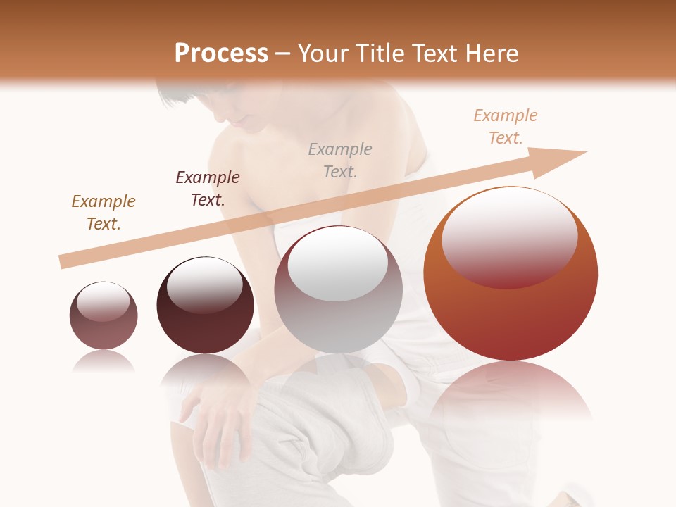 A Woman Getting A Massage From A Man On A Bed PowerPoint Template