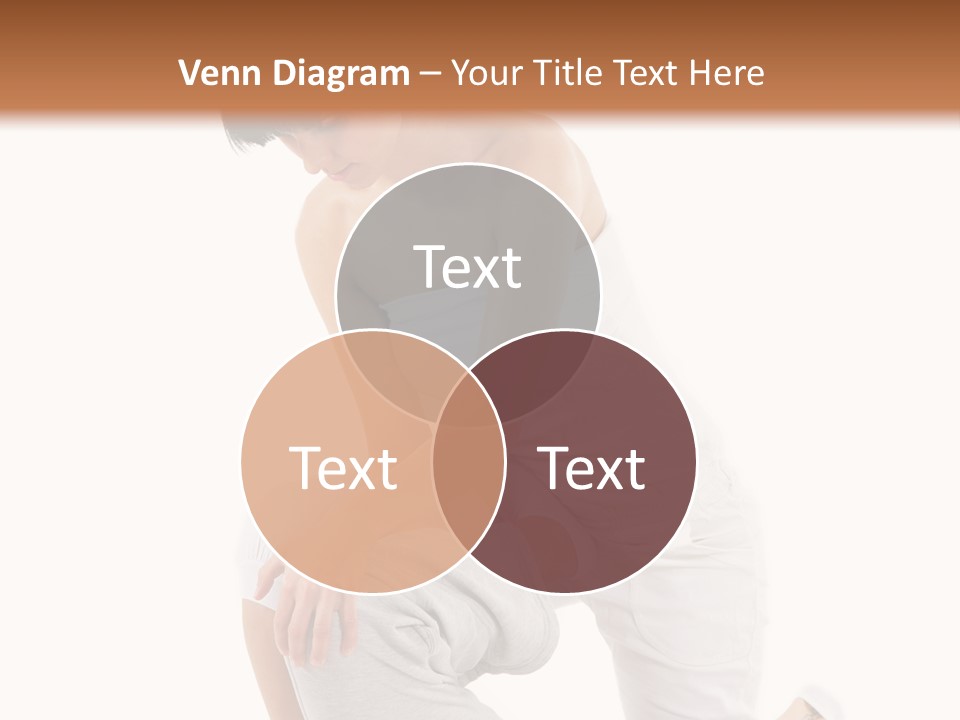 A Woman Getting A Massage From A Man On A Bed PowerPoint Template
