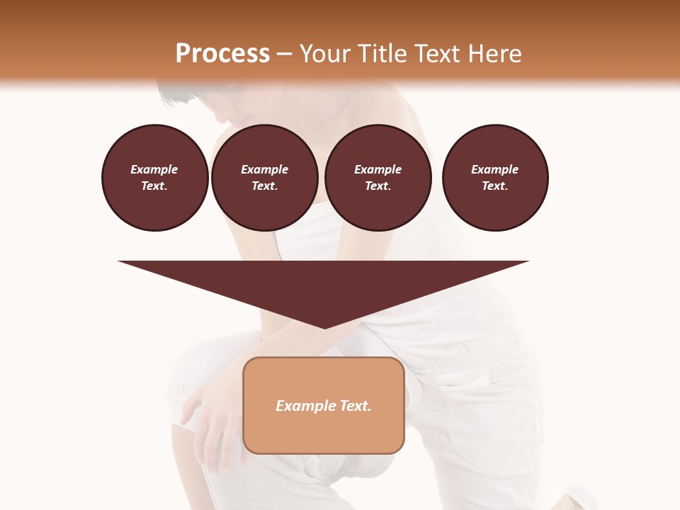 A Woman Getting A Massage From A Man On A Bed PowerPoint Template