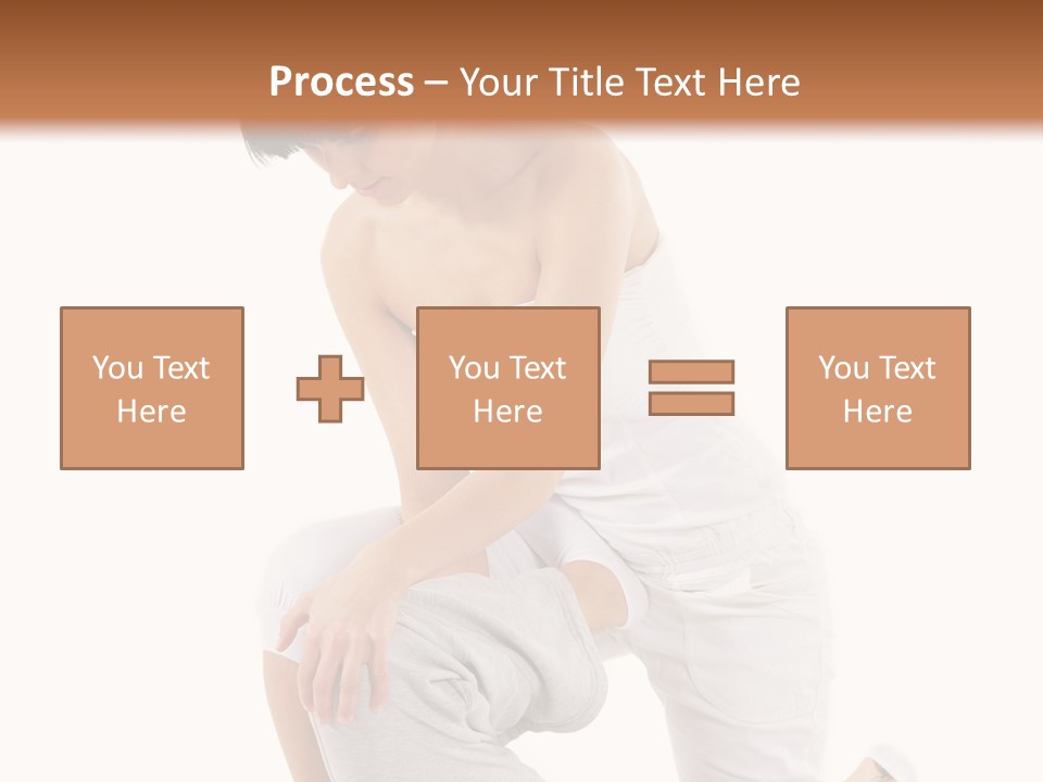 A Woman Getting A Massage From A Man On A Bed PowerPoint Template
