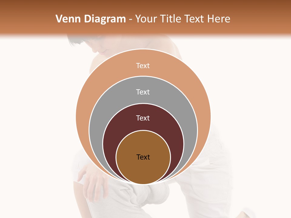 A Woman Getting A Massage From A Man On A Bed PowerPoint Template