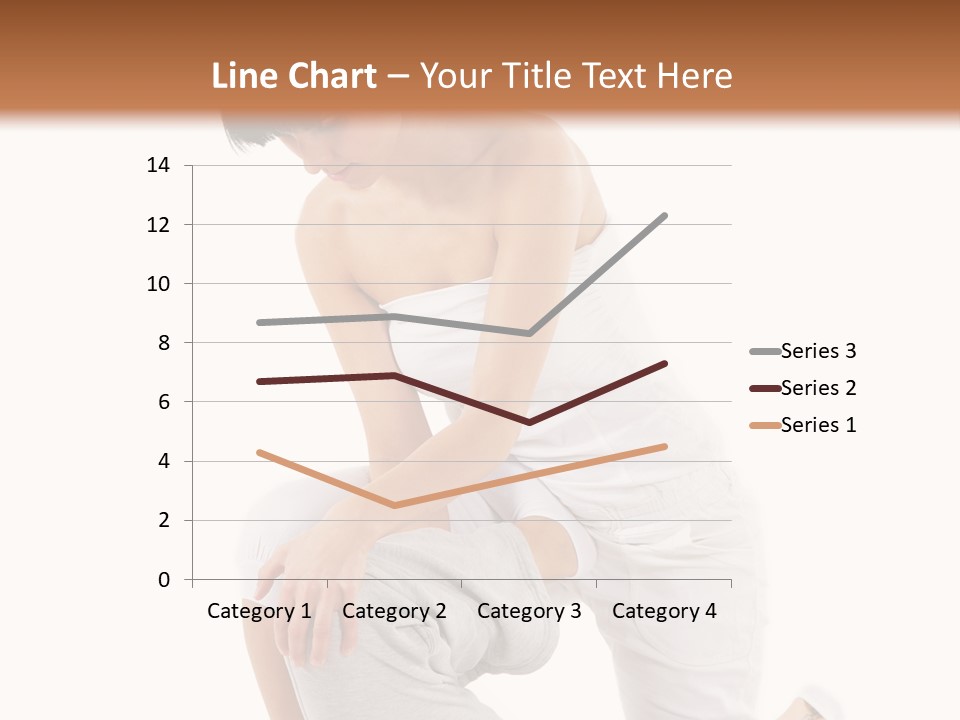 A Woman Getting A Massage From A Man On A Bed PowerPoint Template