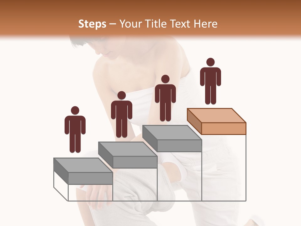 A Woman Getting A Massage From A Man On A Bed PowerPoint Template